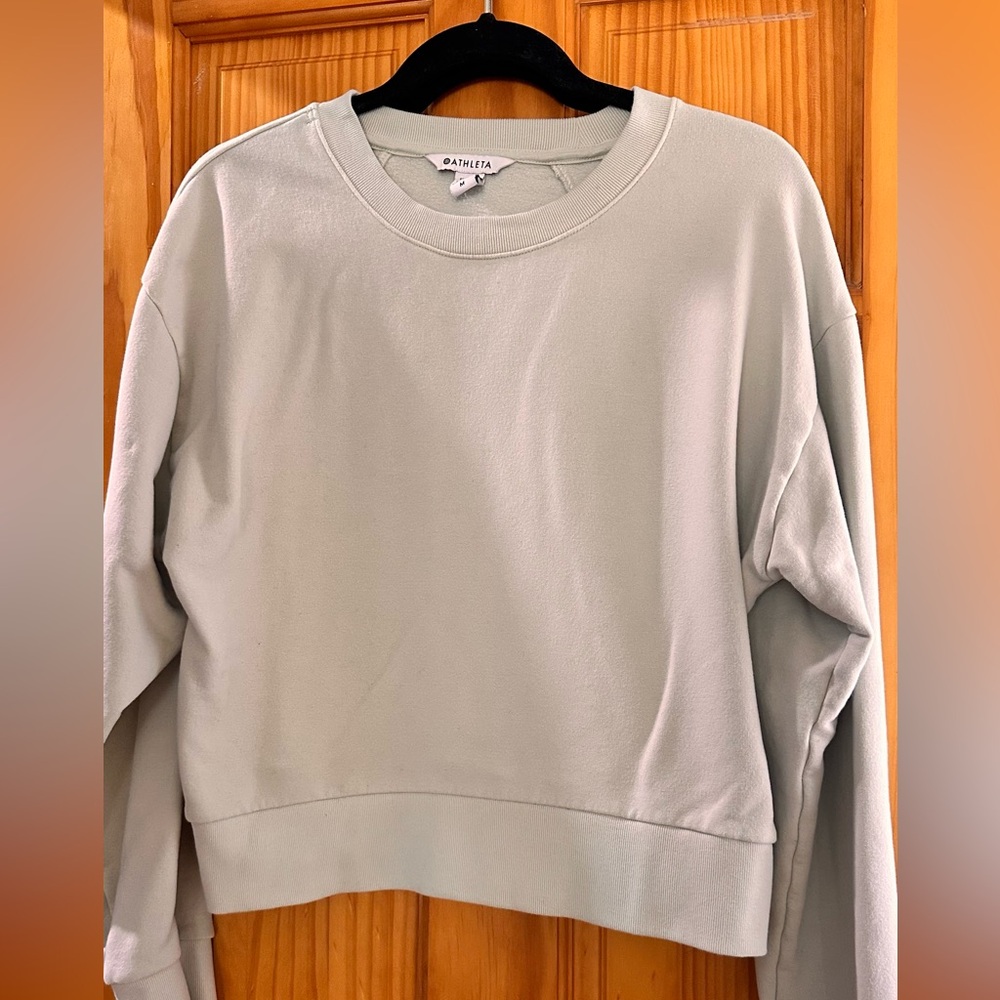 Athleta Soft Gray Sweatshirt